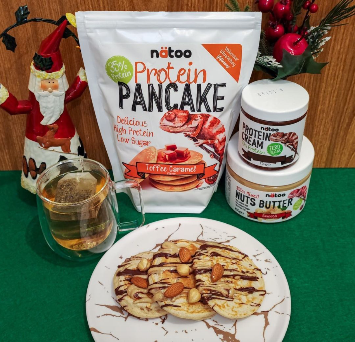Pancake e frutta secca