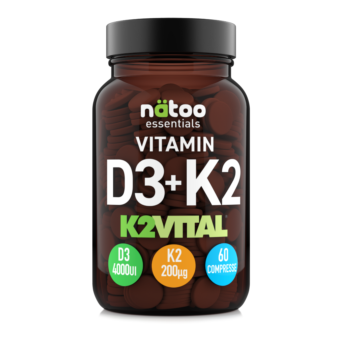 Vitamina D3+K2 (K2VITAL®)