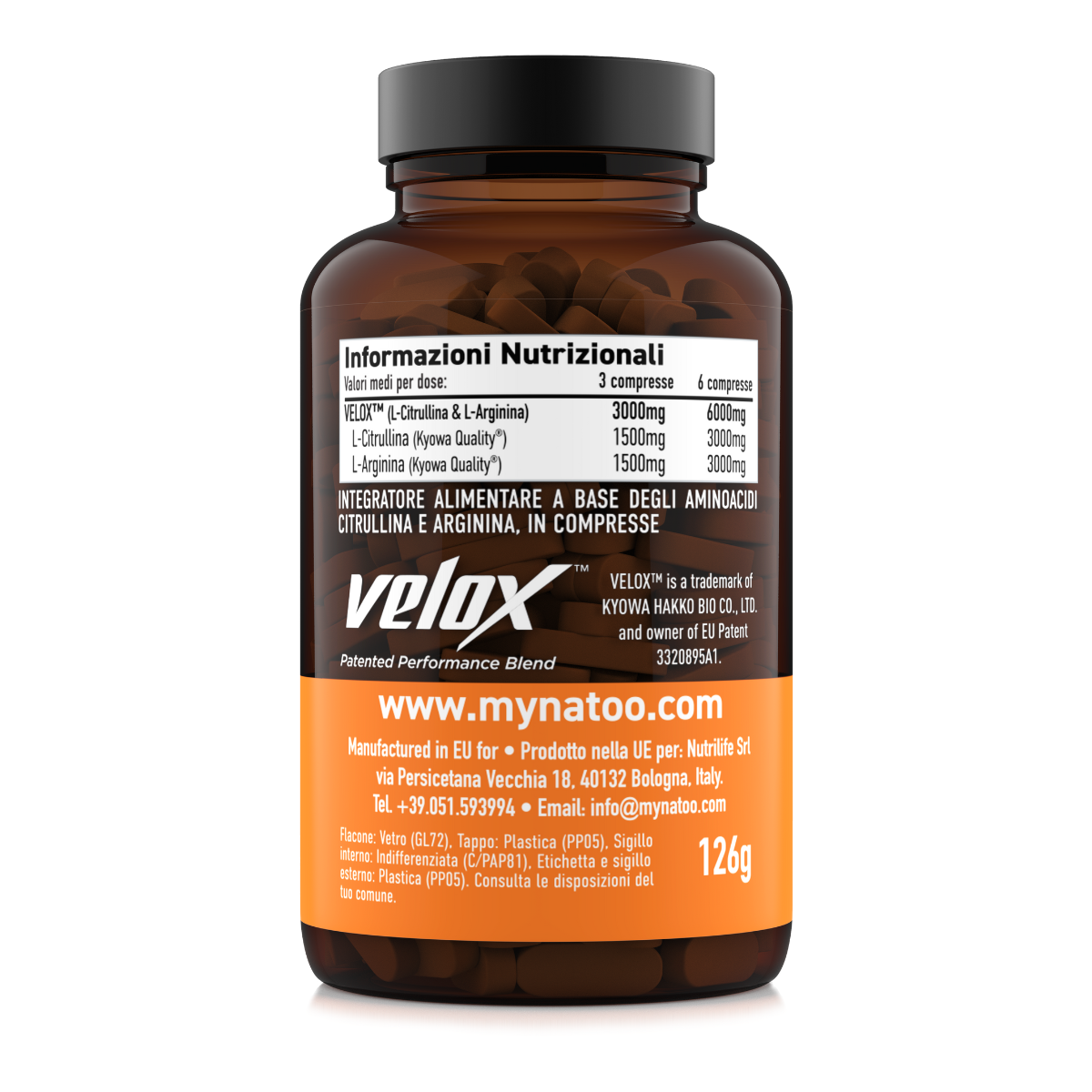 Velox™ - Arginina Citrullina