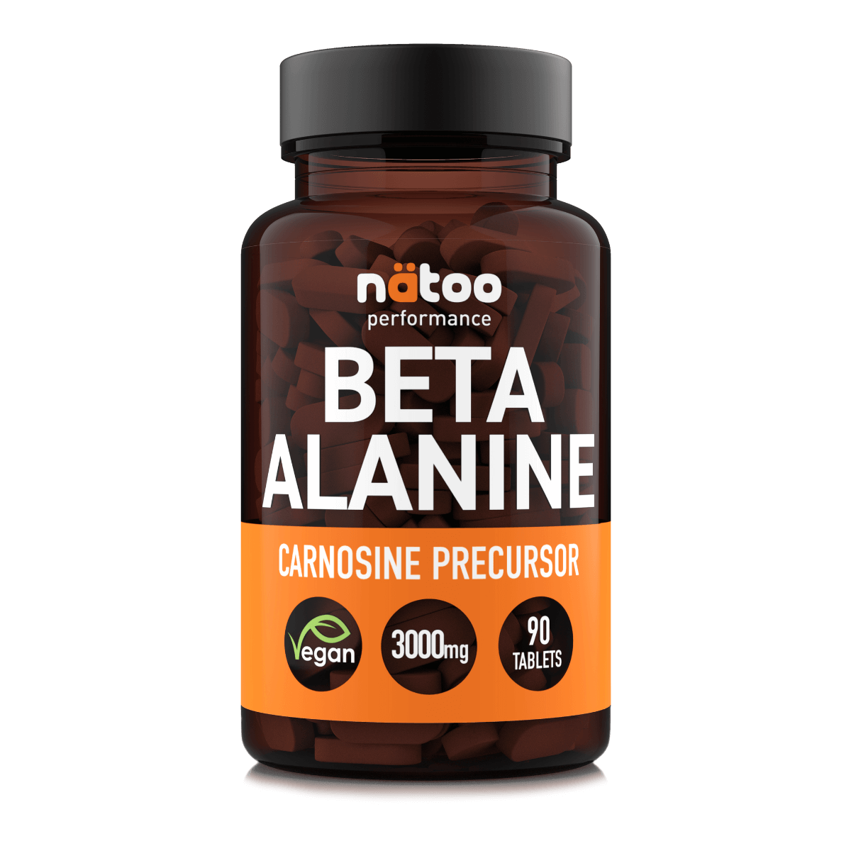 Beta Alanina in compresse Natoo barattolo fronte