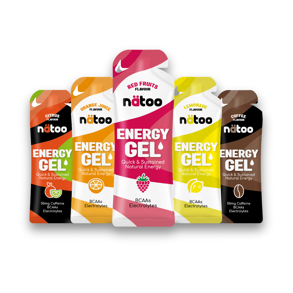 Gel energetici Nätoo, linea Performance con tutti i gusti
