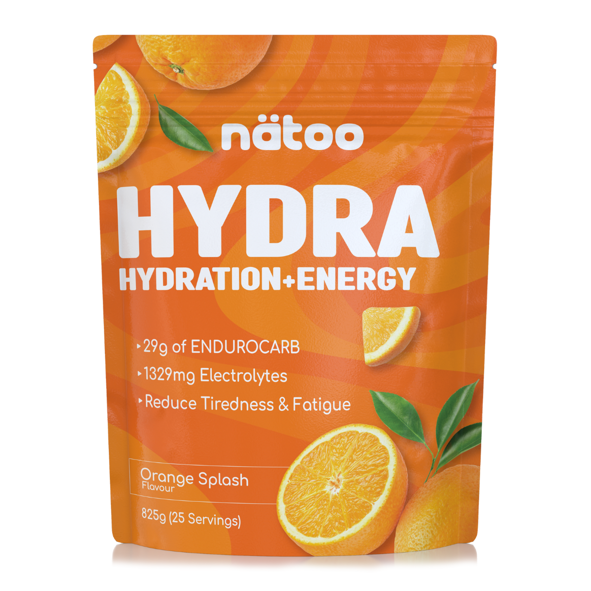 Hydra Nätoo gusto Orange Splash, busta convenienza 825 g fronte