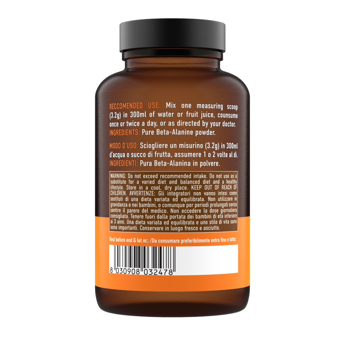 Beta Alanina Natoo istruzioni d’uso, ingredienti e avvertenze