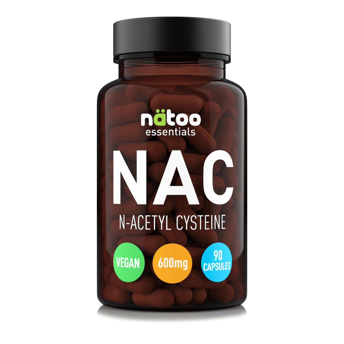 Integratore NAC 600 mg Natoo – N-Acetilcisteina 90 capsule vegetali