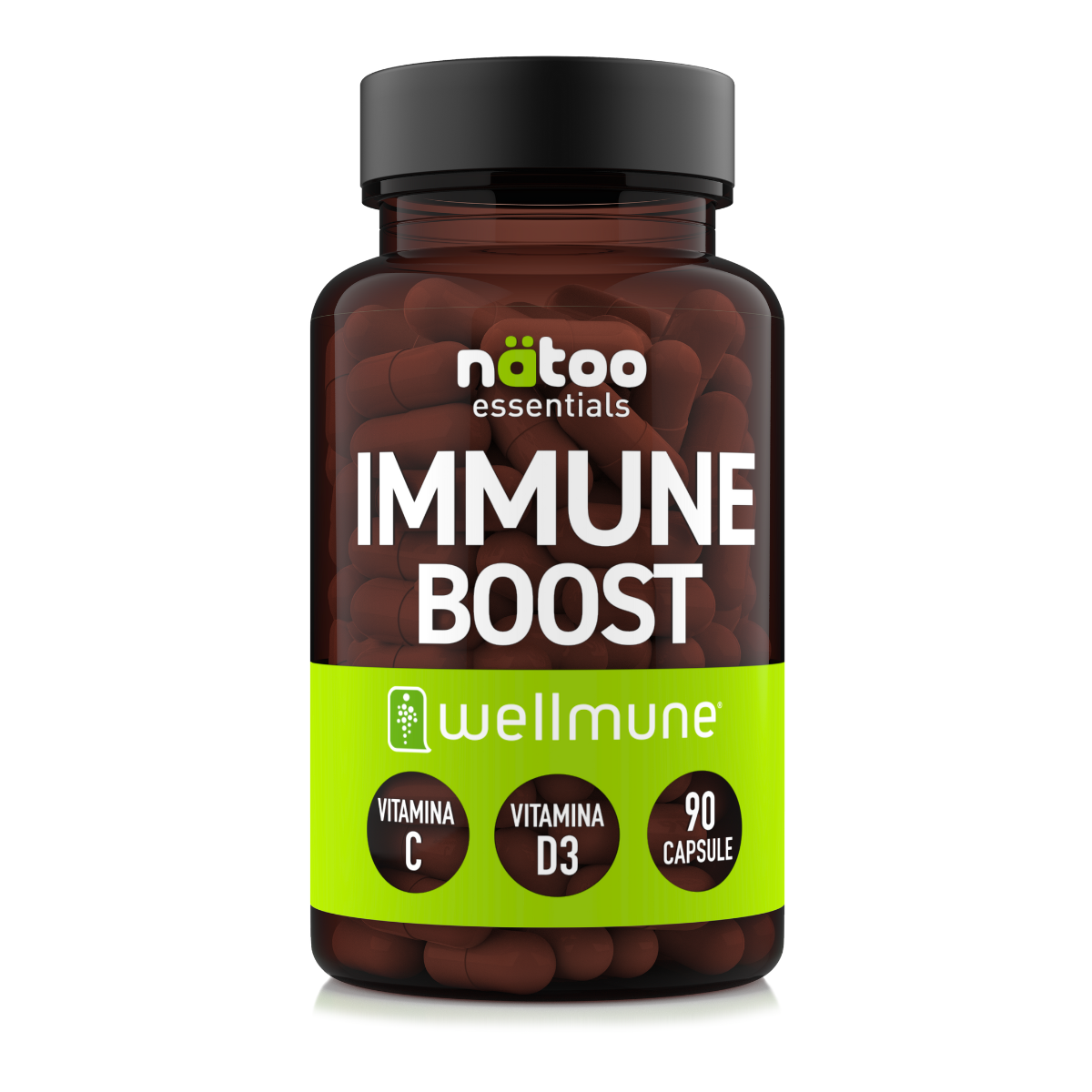 Barattolo Nätoo Immune Boost Essentials – Integratore per le difese immunitarie