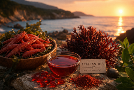 Astaxantina: cos'è, a cosa serve e come scegliere l'integratore giusto