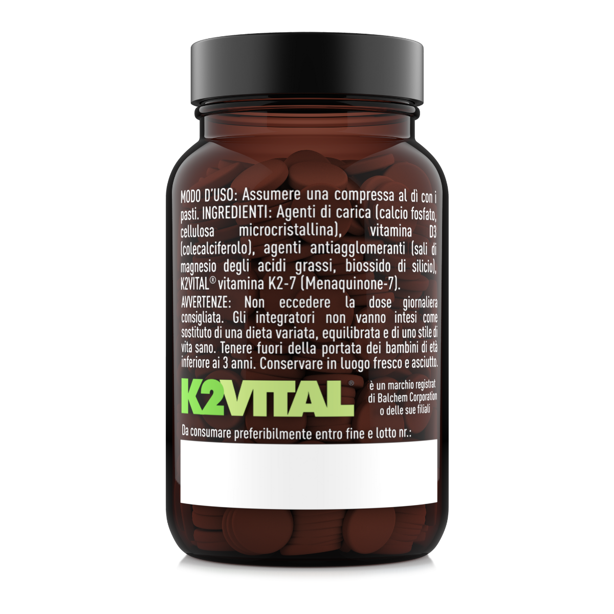 Vitamina D3+K2 (K2VITAL®)