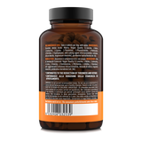 Retro confezione Aminoacidi Essenziali EAA Natoo con ingredienti, modo d’uso e avvertenze