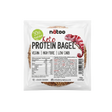 Bagel proteico low carb Natoo con 30% di proteine, pane proteico ricco di fibre con semi di lino, girasole e sesamo