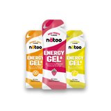 Box mix gel energetici gusti senza caffeina