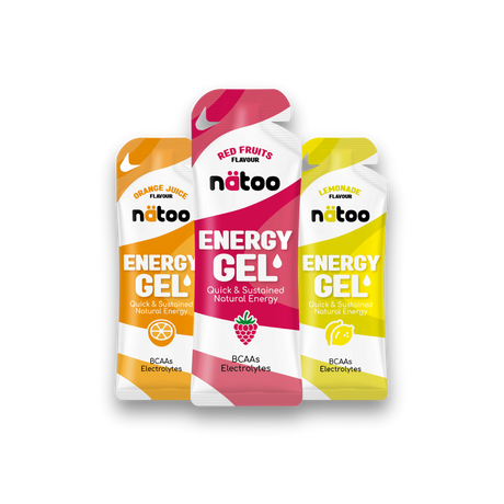 Box mix gel energetici gusti senza caffeina