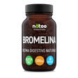 Bromelina Nätoo Essentials 500 mg 2500 GDU/g, 60 capsule, barattolo fronte