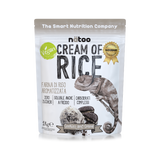 Crema di riso aromatizzata Cookies and Cream Natoo 1kg farina di riso solubile anche a freddo
