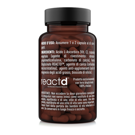 Ingredienti e modo d'uso Ferro Bisglicinato Nätoo, capsule vegetali