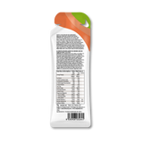 Etichetta valori nutrizionali gel energetico Citrus con caffeina