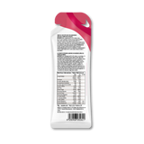 Etichetta valori nutrizionali gel energetico Red Fruits