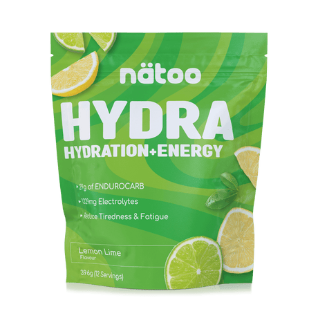 Hydra Nätoo carboidrati ed elettroliti gusto Lemon Lime, busta 396 g fronte