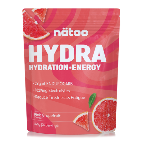 Hydra Nätoo gusto Pink Grapefruit, busta convenienza 825 g fronte