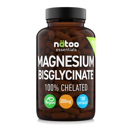 Magnesio Bisglicinato Pharmagnesia® Nätoo 180 capsule vegetali, 100% chelato