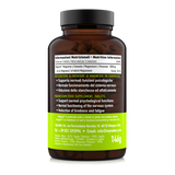 Tabella nutrizionale del Magnesio Treonato Magtein® MyNatoo – contenuto di magnesio per dose, formato convenienza da 120 compresse