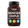 Magnesium Complex Natoo da 90 compresse, integratore di magnesio a 3 fonti per energia, muscoli ed equilibrio elettrolitico
