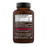 Valori nutrizionali Magnesium Complex 180 compresse: magnesio bisglicinato 100% chelato, carbonato e citrato
