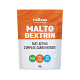 Maltodestrine in polvere Nätoo, busta da 900 g gusto neutro, fronte