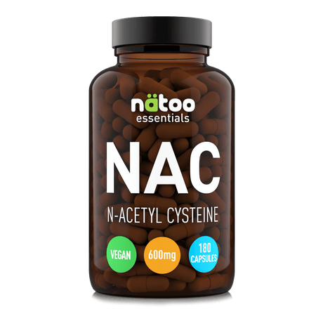 Integratore NAC 600 mg Natoo – N-Acetilcisteina 180 capsule vegetali