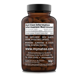 Tabella nutrizionale NAC 600 mg Natoo – Formato 180 capsule