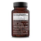 Tabella nutrizionale NAC 600 mg Natoo – Informazioni su dosaggio