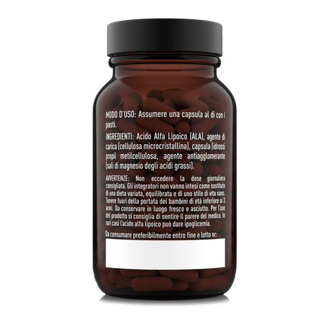 Acido Alfa Lipoico Natoo 300 mg – ingredienti, modo d’uso e informazioni in etichetta