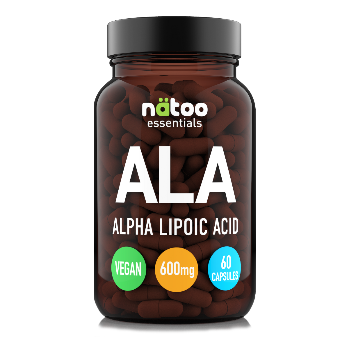 Integratore Natoo Acido Alfa Lipoico 600 mg – confezione fronte