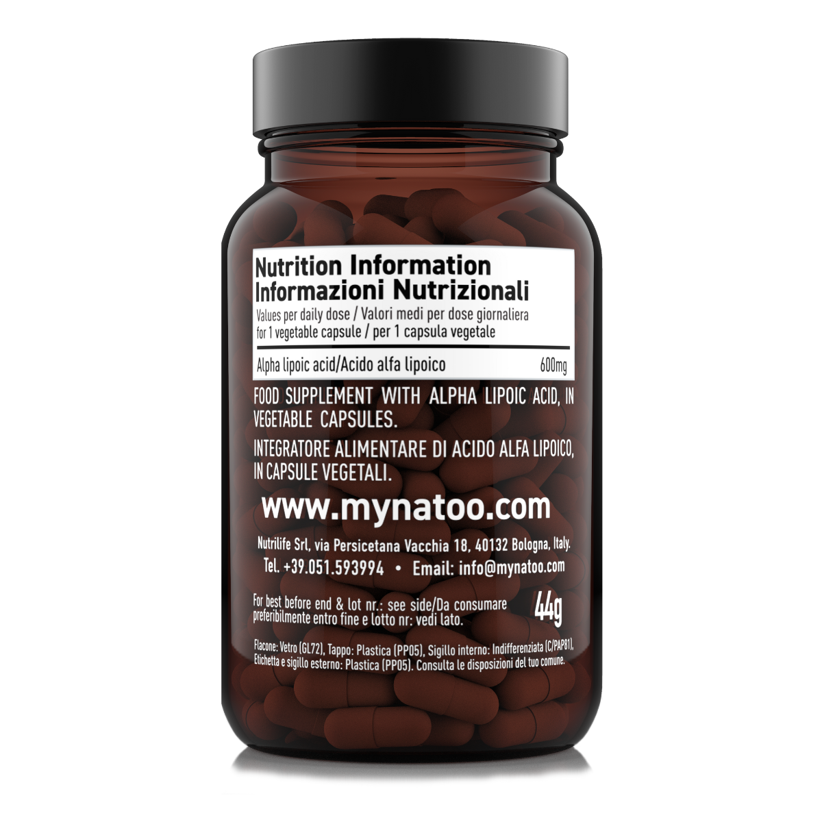 Tabella Nutrizionale