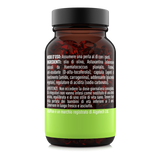 Etichetta laterale destra Nätoo Astaxanthin AstaPure® con ingredienti, modo d'uso e dicitura AstaPure® marchio registrato Algatech Ltd.