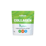 Busta Nätoo Essentials Collagen da 150 g, fronte: peptidi di collagene idrolizzato Peptan, 30 porzioni
