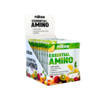Confezione Nätoo Essential Amino monoporzioni gusto Lemon Lime, 20 bustine da 14g – aminoacidi essenziali EAA e BCAA pronti all'uso, zero zuccheri, ideali da borsone o ufficio