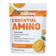Confezione Nätoo Essential Amino gusto Orange Splash formato 700g (50 porzioni) – integratore di aminoacidi essenziali EAA e BCAA 2:1:1, zero zuccheri, con Glutammina, Citrullina e Taurina ed enzimi digestivi