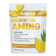 Confezione Nätoo Essential Amino gusto Tropical Pineapple formato 700g (50 porzioni) – integratore di aminoacidi essenziali EAA e BCAA 2:1:1, zero zuccheri, con Glutammina, Citrullina e Taurina ed enzimi digestivi