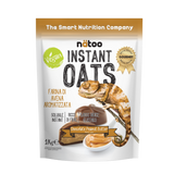 Confezione Nätoo Instant Oats farina d'avena istantanea gusto Chocolate Peanut 1kg – farina d'avena gourmet ricca di fibre e beta-glucani, basso indice glicemico, vegan