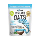 Confezione Nätoo Instant Oats farina d'avena istantanea gusto Coconut Creme 1kg – farina d'avena gourmet ricca di fibre e beta-glucani, basso indice glicemico, vegan