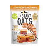 Confezione Nätoo Instant Oats farina d'avena istantanea gusto Salted Caramel 1kg – farina d'avena gourmet ricca di fibre e beta-glucani, basso indice glicemico, vegan