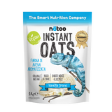 Confezione Nätoo Instant Oats farina d'avena istantanea gusto Vanilla Creme 1kg – farina d'avena gourmet ricca di fibre e beta-glucani, basso indice glicemico, vegan