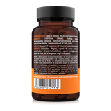 Etichetta laterale destra Nätoo Citrullina 90 compresse con ingredienti, modo d'uso e avvertenze – integratore aminoacido in compresse vegane
