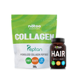 Collagene & Hair Pack Nätoo con Collagene Peptan 300 g in busta e Hair 60 perle