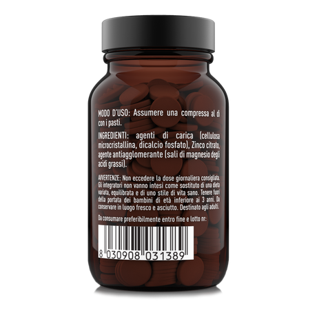 Ingredienti, modo d’uso e avvertenze di Nätoo Zinc Essentials integratore di zinco vegano citrato