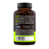 Retro barattolo Premium Omega-3 MyNatoo 120 perle con ingredienti e modalità di assunzione consigliata