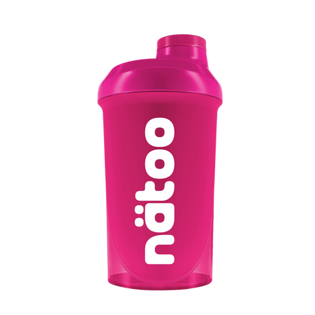 Shaker Nätoo fucsia 500 ml con chiusura a vite