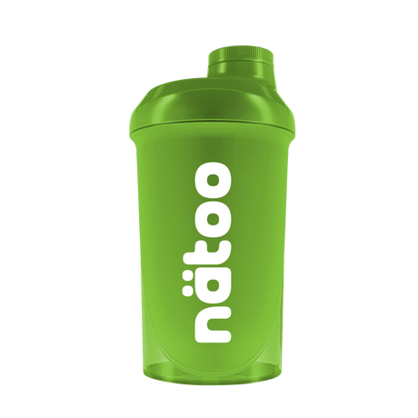 Shaker Nätoo verde 500 ml con tappo a vite