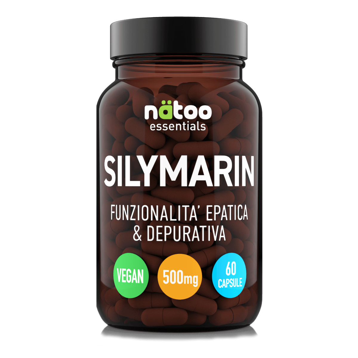 Integratore di silimarina da Cardo Mariano Natoo per il supporto della funzione epatica