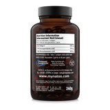 Tabella nutrizionale Super Omega-3 Nätoo 180 softgel: 1500 mg di omega-3 totali, 700 mg EPA e 500 mg DHA per dose